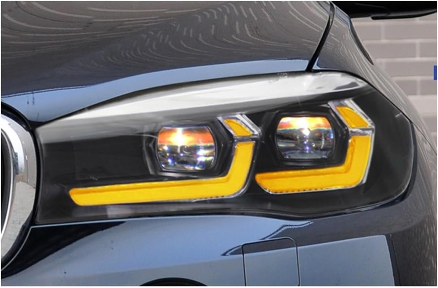 その他 m BMW X5 F15 X6 F16 【ガラス】 ヘッドライト 2013-2019 F85 E70 E71